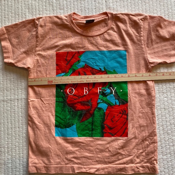 Obey No Love Lost Rose T-shirt - Picture 7 of 9